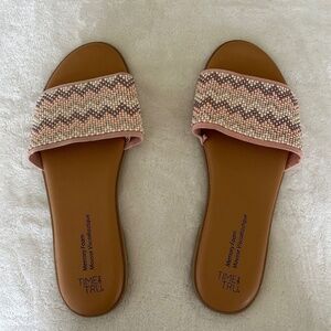 Rhinestone Studded Sandals